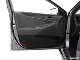  Inside of driver's side open door, window open photo